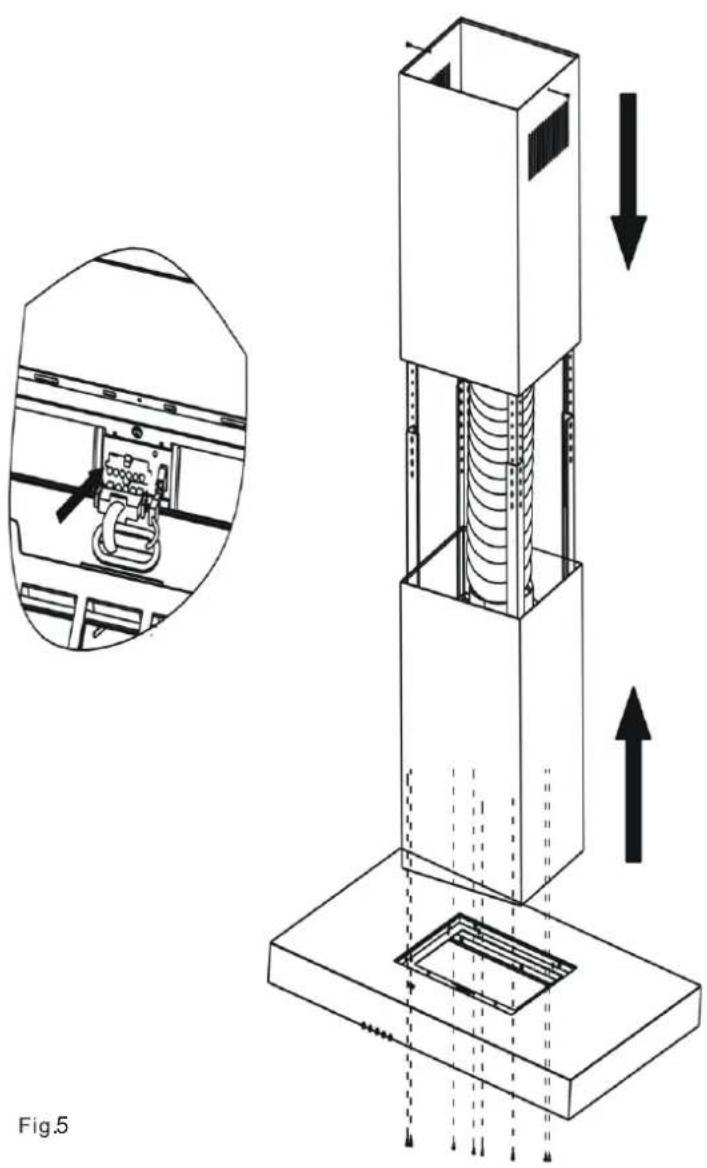 ELECTROLUX ECI9455S - INSTALLING THE HOOD - 6