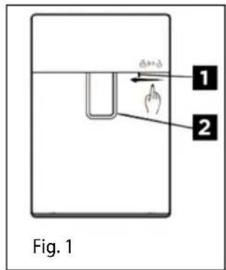 Concept Titania LA3891DS - Cleaning the water dispenser - 1