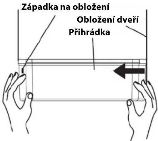 Concept Titania LA3891DS - Přihrádka ve dveřích chladničky - 1