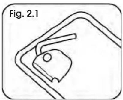 Fieldmann FZR 2021-E - INSTALLATION OF THE START UNIT TO THE TOP PART OF THE HANDLE - 1