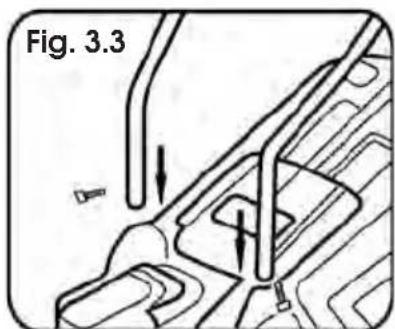 Fieldmann FZR 2021-E - INSTALLING THE HANDLE - 3