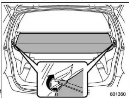 SUBARU Crosstrek Premium (2023) - Cargo area cover (if equipped) - 1