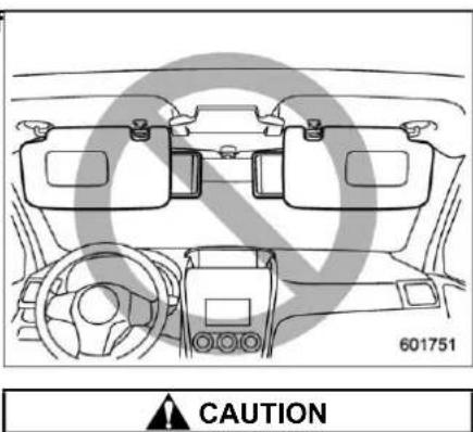 SUBARU Crosstrek Premium (2023) - Sun visors - 3