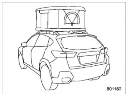 SUBARU Crosstrek Premium (2023) - Roof tent - 1