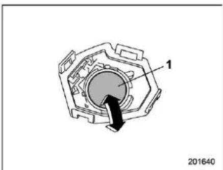 SUBARU Crosstrek Premium (2023) - ■ Replacing transmitter battery Battery: Button battery CR1620 or equivalent - 4