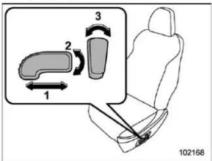 SUBARU Crosstrek Premium (2023) - ■ Front seats - 4