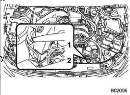 SUBARU Crosstrek Premium (2023) - ■ Cooling fan, hose and connections - 1