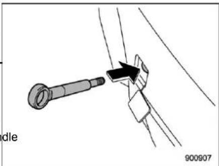 SUBARU Crosstrek Premium (2023) - ▼ Rear towing hook - 2