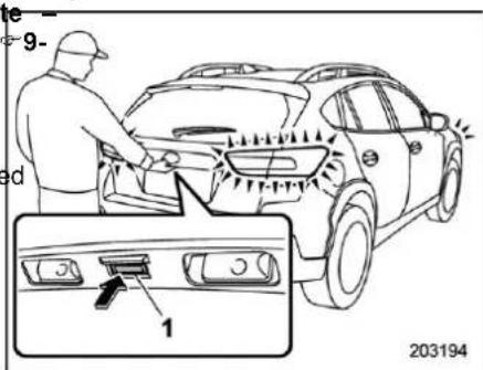 SUBARU Crosstrek Premium (2023) - Lock/unlock - 1