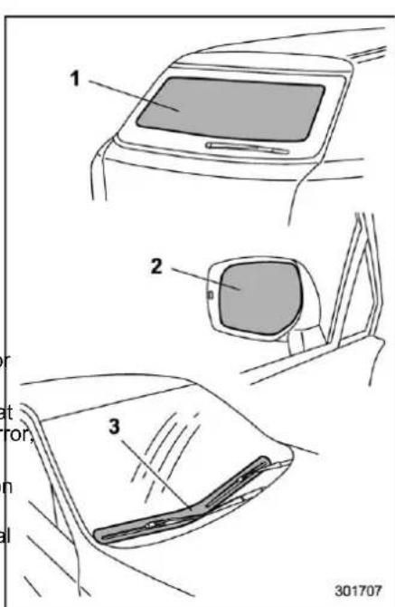SUBARU Crosstrek Premium (2023) - Defogger and deicer (if equipped) - 1