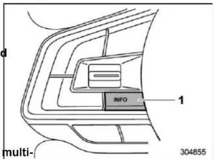 SUBARU Crosstrek Premium (2023) - ■ Driving information display NOTE - 1