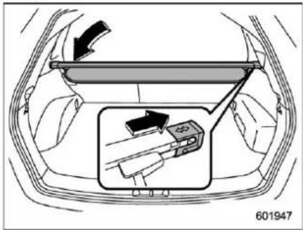 SUBARU Crosstrek Premium (2023) - ■ To remove the cover housing ■ Stowage of the cargo area cover - 5