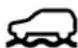 SUBARU Crosstrek Premium (2023) - ■ X-MODE indicator (if equipped) - 1