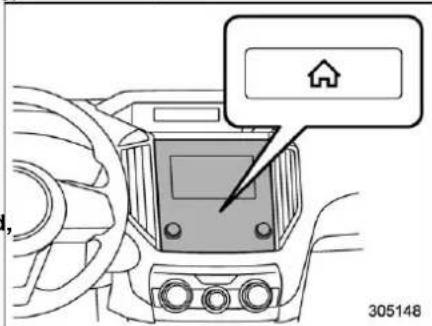 SUBARU Crosstrek Premium (2023) - ■ Setting the clock manually - 1