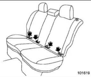 SUBARU Crosstrek Premium (2023) - ▼ Lower anchorages - 1