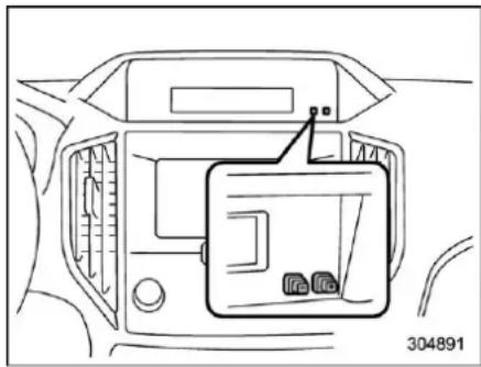 SUBARU Crosstrek Premium (2023) - ∇ How to switch the display - 1