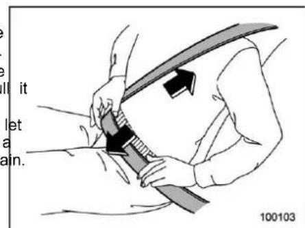 SUBARU Crosstrek Premium (2023) - Front seatbelts - 1