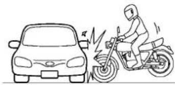 SUBARU Crosstrek Premium (2023) - Examples of the types of accidents in which the SRS curtain airbag is unlikely to deploy - 4