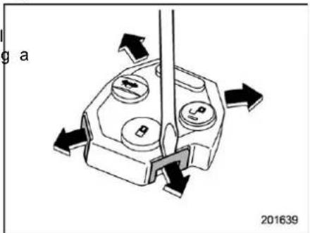 SUBARU Crosstrek Premium (2023) - ■ Replacing transmitter battery Battery: Button battery CR1620 or equivalent - 3