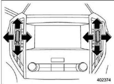 SUBARU Crosstrek Premium (2023) - Ventilator control - 1