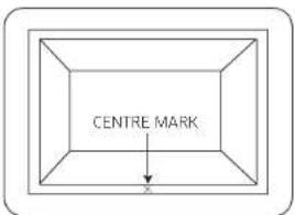 CENTRE MARK