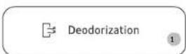 SAMSUNG MS23A7118AK - A Deodorization (Szagmentesítés) funkció használata - 1