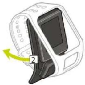 TOMTOM Spark - Removing your watch from the strap - 2