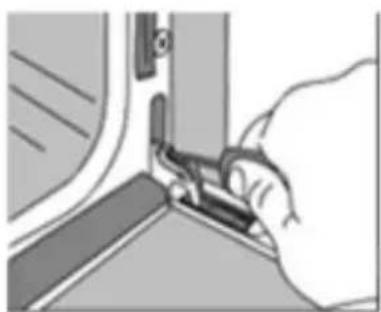 Vivax FC-04602 WH - Removing the Door - 1