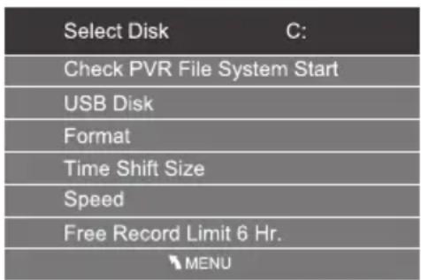 Orava LT-615 - PVR File System (PVR systém souborů) - 1