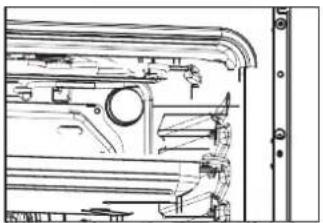 Scandomestic SIK 810 - Replacing the oven light - 1