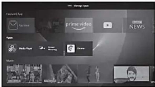 managed apps Featured App Apple prime video NEWS Apps Media Player Screen Smartphone Chrome Music
