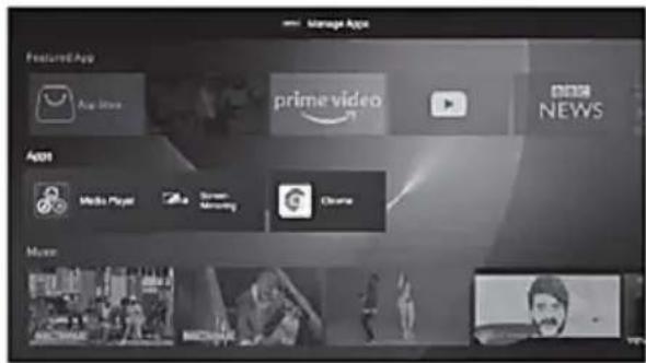 Storage Apps Featured App App Store prime video CBS NEWS App1 Music Player iTunes Samsung iTunes Music