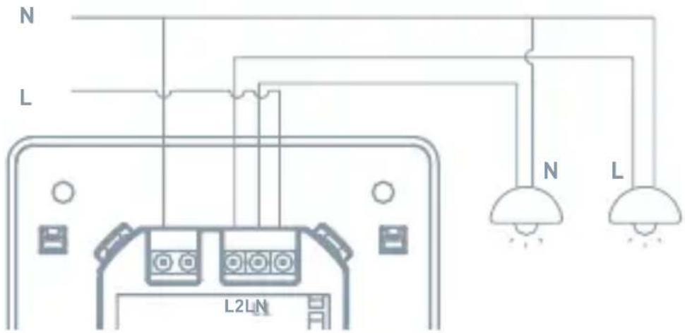 TESLA Smart Switch Dual - GANG - 1