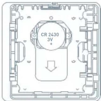 TESLA Smart Switch Dual Battery - Vložte/vyměňte baterie - 2