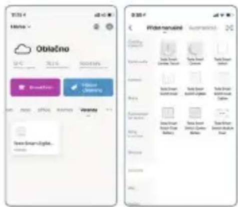 TESLA Smart Switch Dual Battery - Přidejte zařízení (ZigBee) - 1