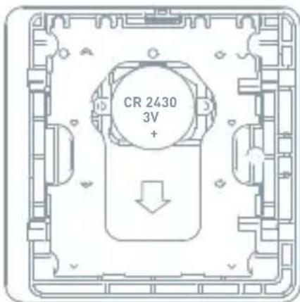 TESLA Smart Switch Dual Battery - Einlegen/Austausch der Batterien - 2