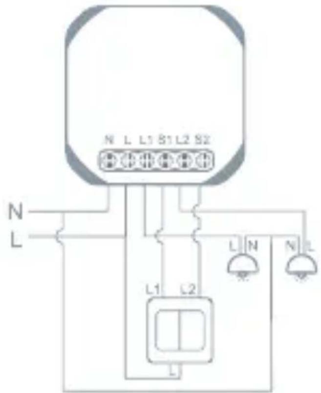 TESLA Smart Switch Module Dual - Specifikacija - 1