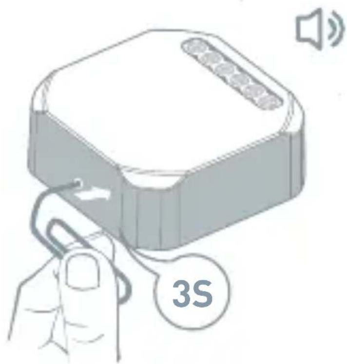 TESLA Smart Switch Module Dual - Možnost resetování 1 - 1
