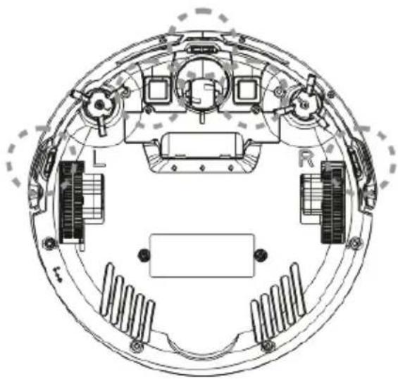 Evolveo RoboTrex H6 - ČISTENIE SENZOROV, KONTAKTOV A KIEF - 1