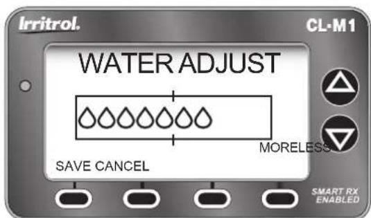 Irritrol CL-W1 - Water Adjust Feature - 3