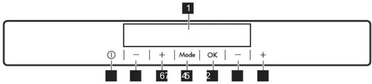 AEG SCB818E8TS - PANEL STEROWANIA - 1