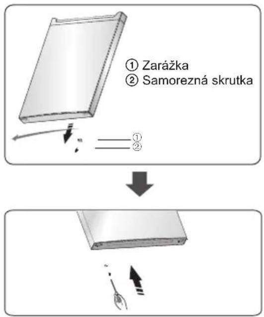 HISENSE RB291D4AD1 - Zmena smeru otvárania dvierok - 13