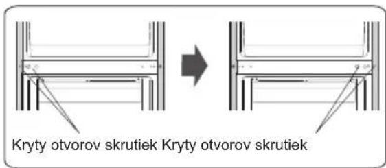 Kryty otvorov skrutiek Kryty otvorov skrutiek