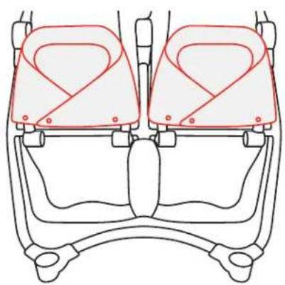 Valco Baby Slim Twin - FOOTREST - 2