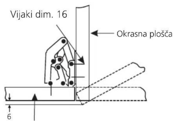 Vijaki dim. 16 Okrasna plošča 6