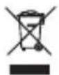 Image displaying five distinct symbols: a house, crossed-out bin, person, recycling symbol, and CE.
