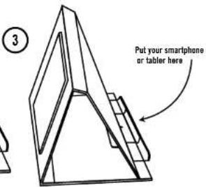 Deltaco TB-135 - Foldable Bluetooth keyboard pocket - 4