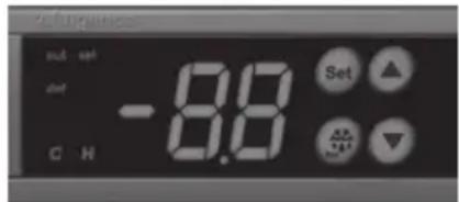 Scancool SD 1002 HE - Betjening og displaypanel - 1