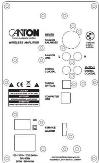 CANTON Smart GLE 3 S2 - Digitalausgang elektrisch (Output Digital Coaxial) - 1