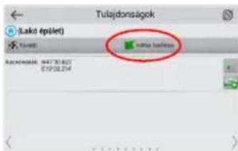 Tulajdomságok Lakó épilet() Hörsen kortássos RACADNÁSÁR: 0417-30.822 E19/02.214
